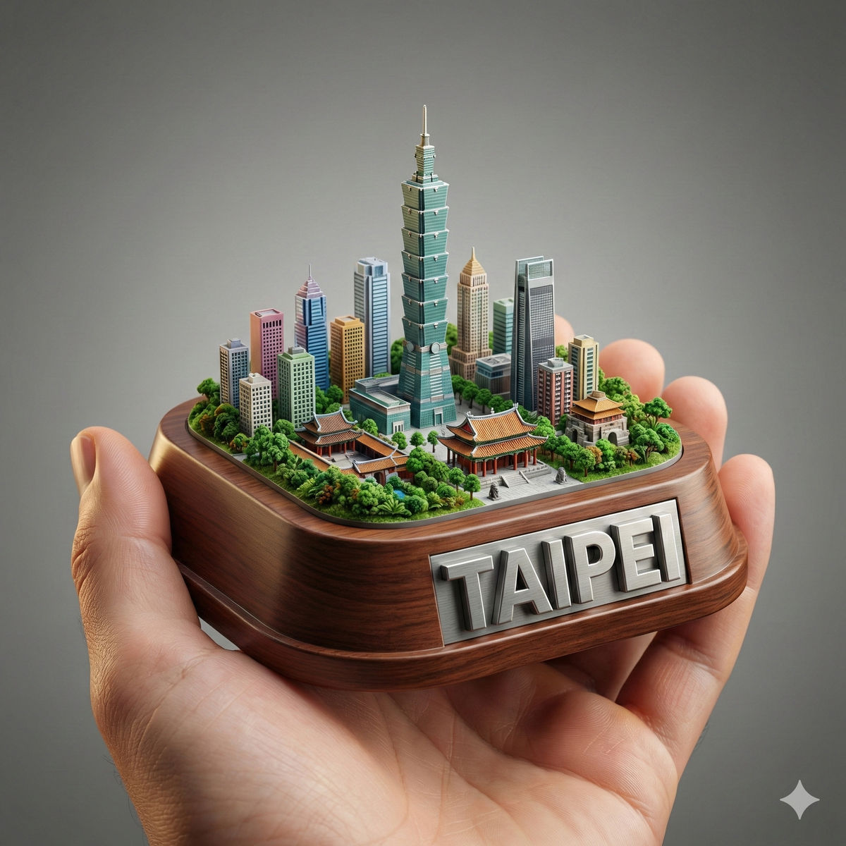 3D Miniature City - Taipei