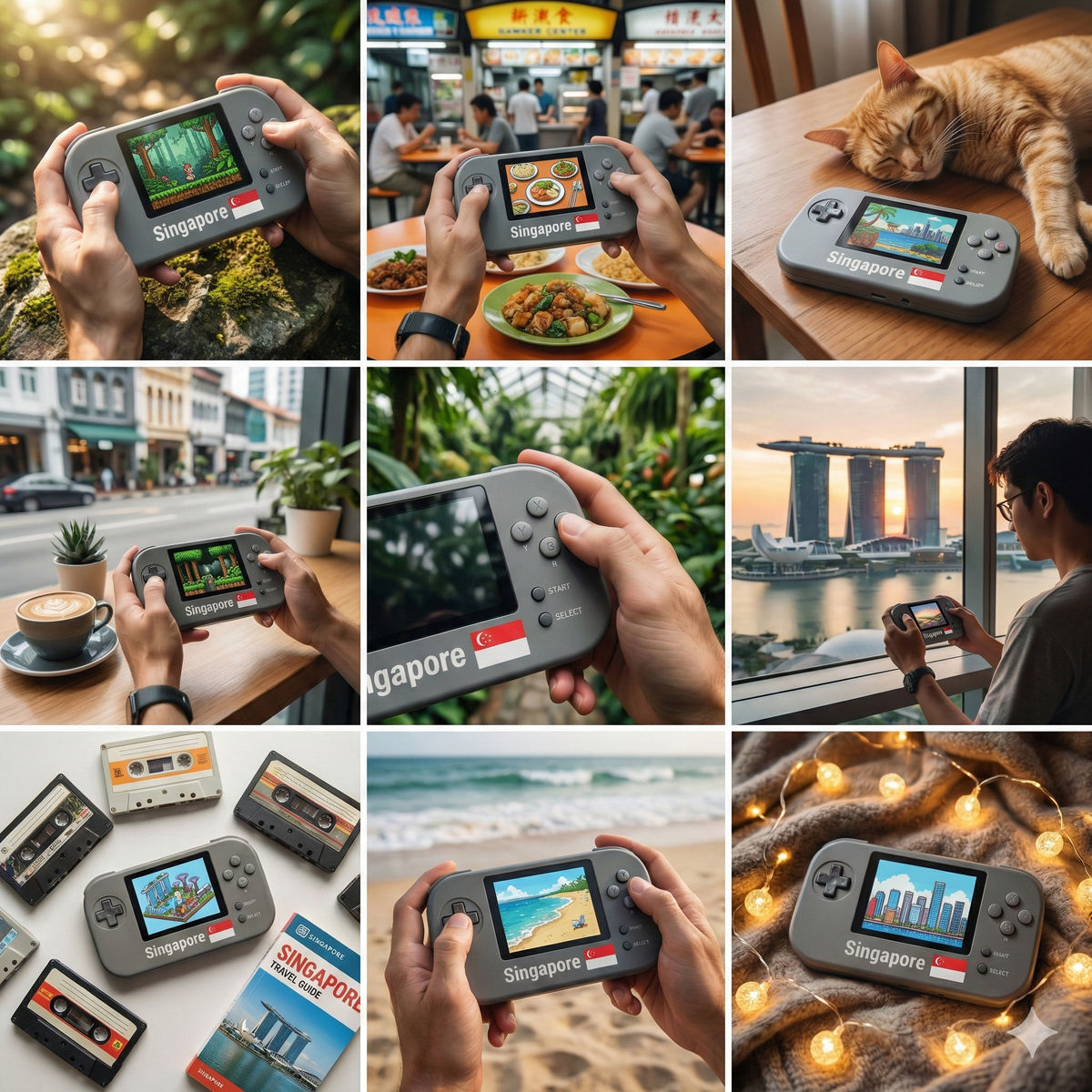 Instagram Product Shots - Singapore Retro Console
