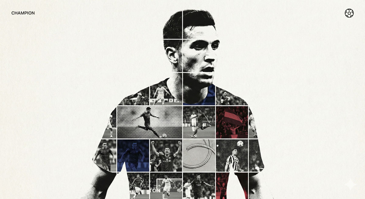 Photo-Grid Poster Design Example