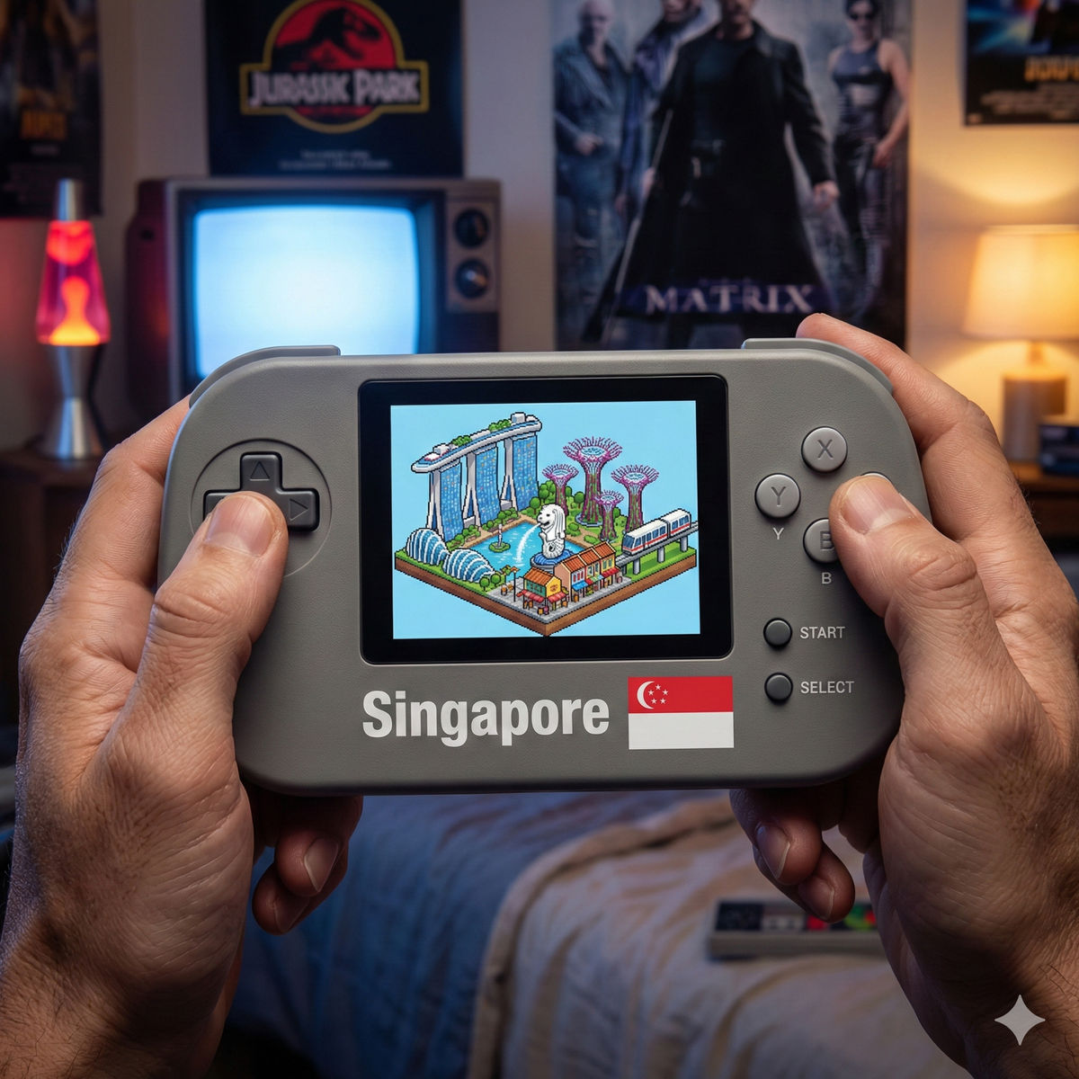 Retro Console - Singapore