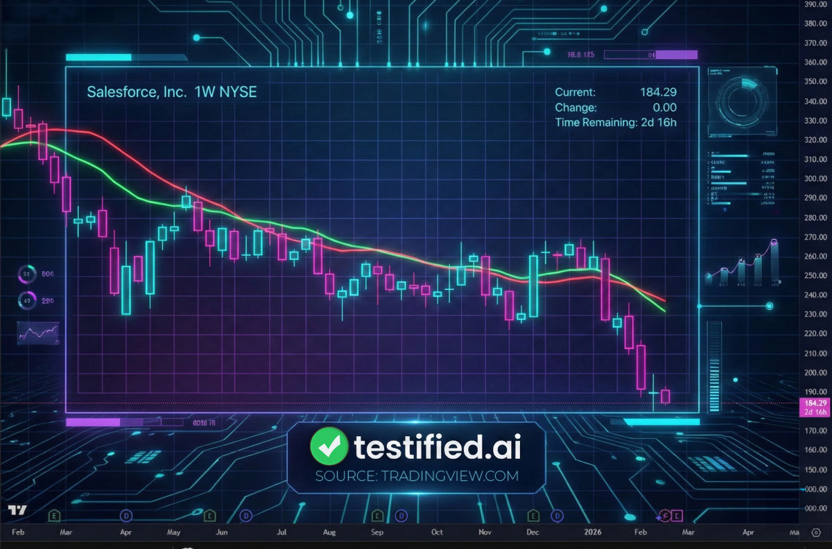 Salesforce stocks are down 50% in the past 12 months