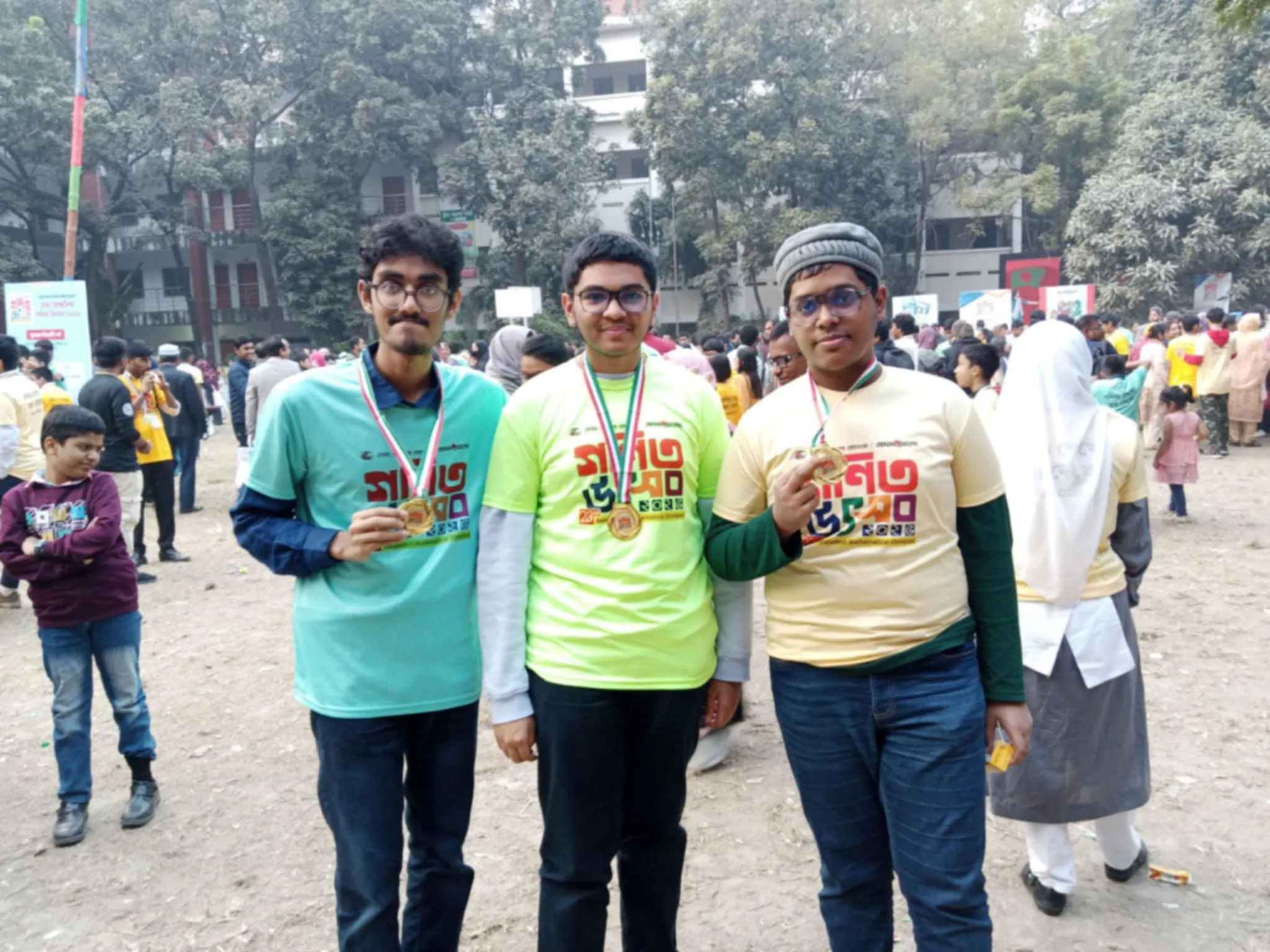 The image of 1st and 2nd Runner ups in BDMO