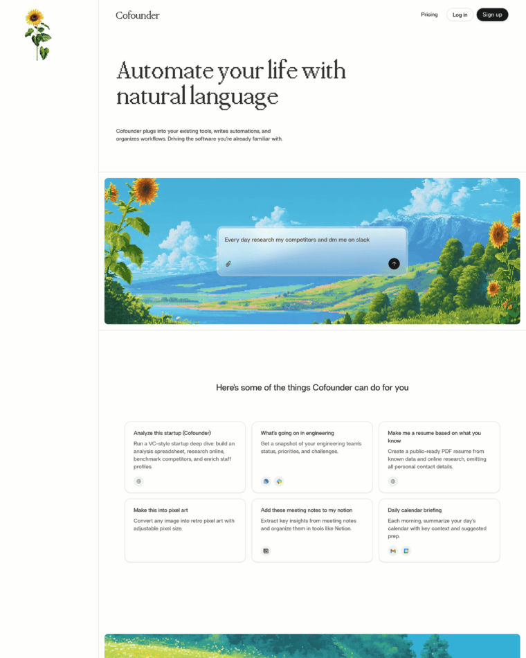 Cofounder screenshot