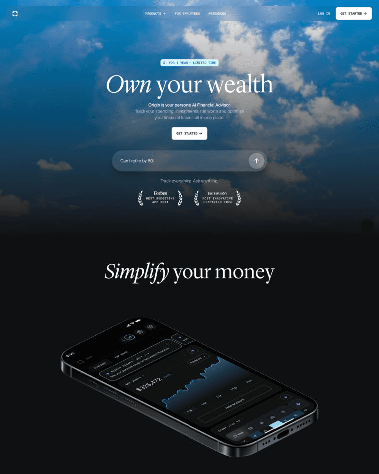 Origin screenshot