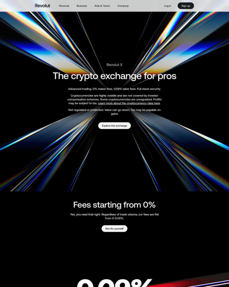 Revolut X screenshot