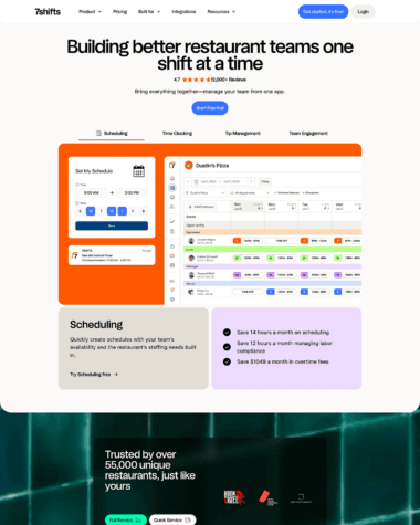 7shifts screenshot