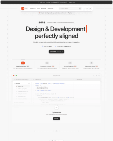 AlignUI screenshot