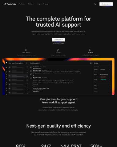 Applied Labs screenshot