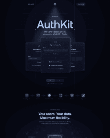 AuthKit screenshot
