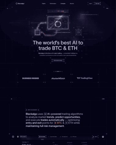 Blackalgo screenshot