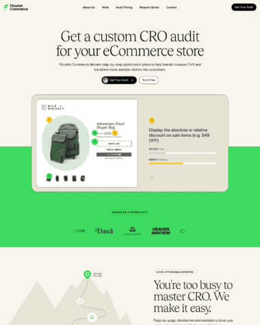 Flourish Commerce screenshot