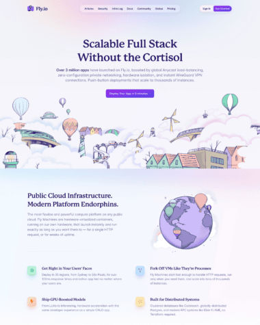 Fly.io screenshot