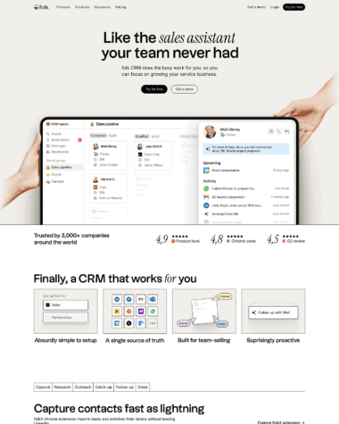 Folk screenshot