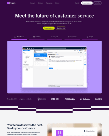 Front screenshot