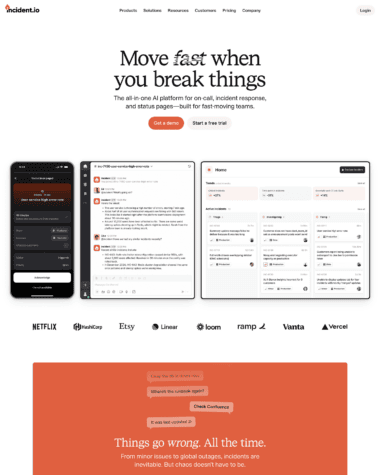 Incident.io screenshot