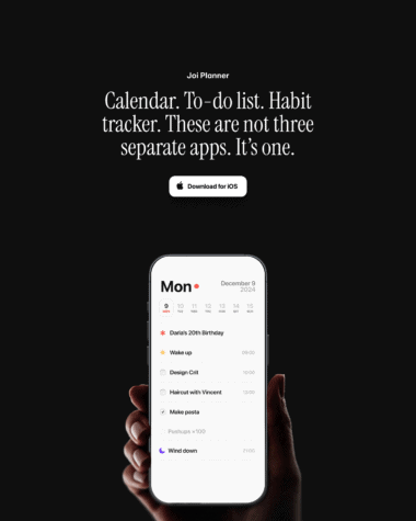 Joi Planner screenshot