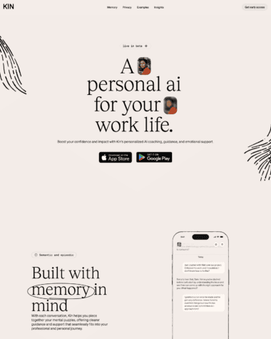 Kin screenshot