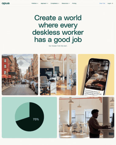 Opus about us screenshot