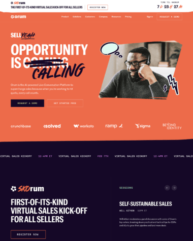 Orum screenshot