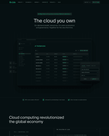 Oxide screenshot