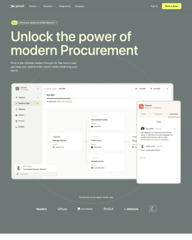 Pivot screenshot