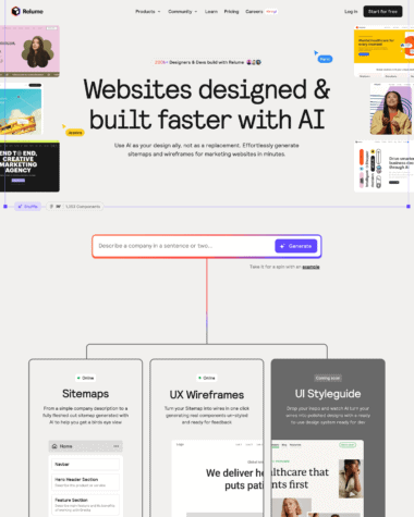 Relume Library screenshot