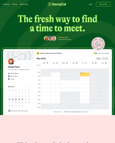 SavvyCal screenshot