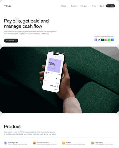 Tola screenshot
