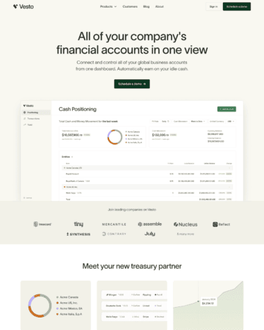 Vesto screenshot