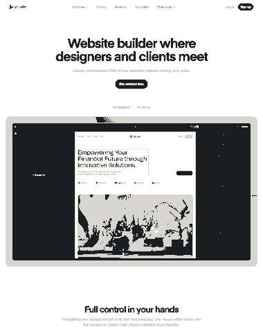 Ycode screenshot