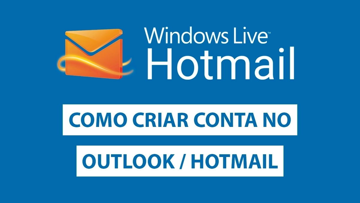 Como criar conta no Hotmail