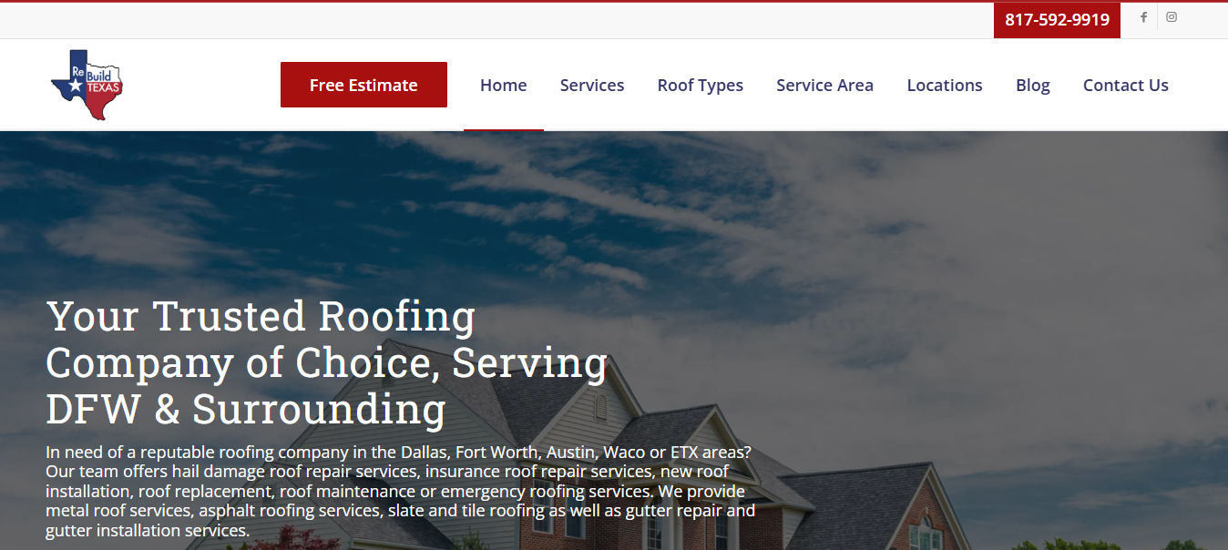 Rebuild Texas Roofing and Windows