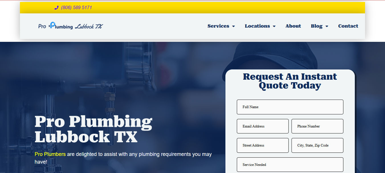 Pro Plumbing Lubbock TX