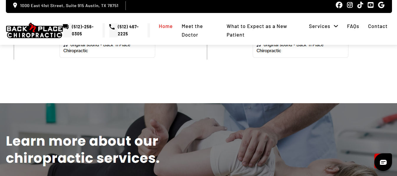 Back 'n Place Chiropractic