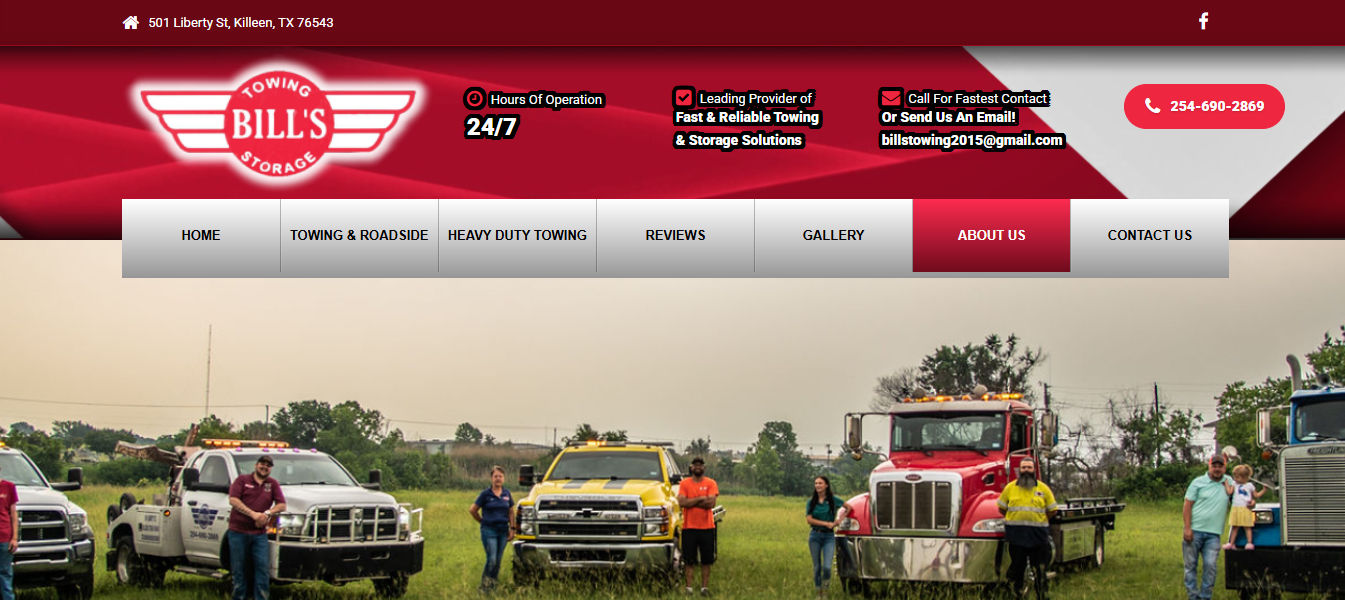 Bill's Towing and Storage