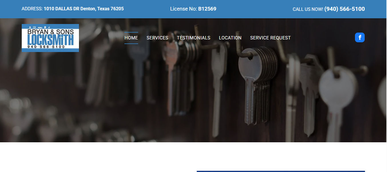 Bryan & Sons Locksmith