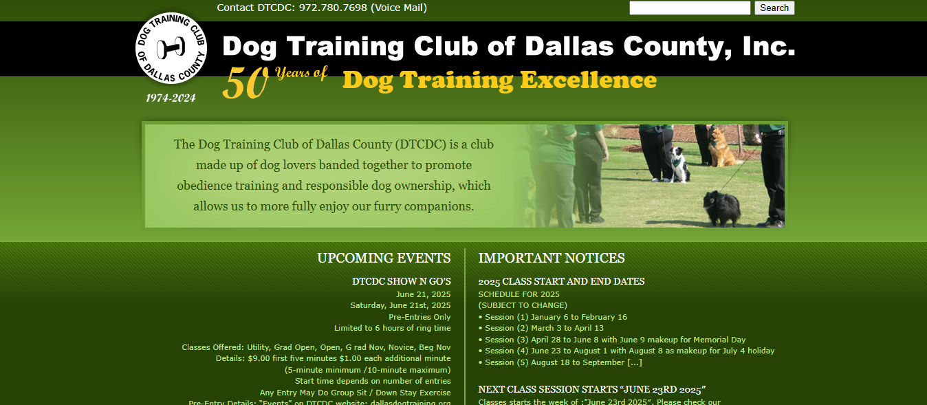 Dog Training Club of Dallas County