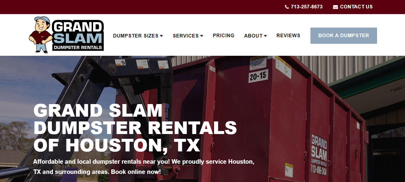 Grand Slam Dumpster Rental