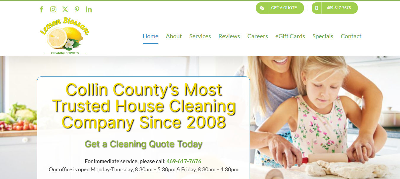 Lemon Blossom Cleaning Services