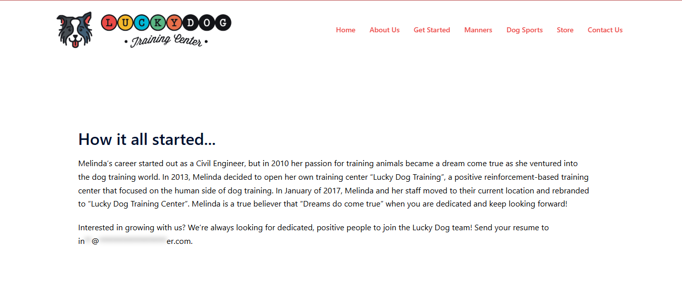 Lucky Dog Training Center