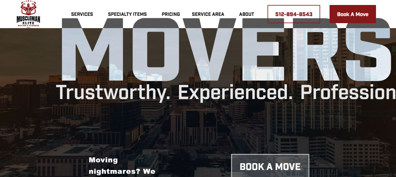 Muscleman Elite Moving & Storage