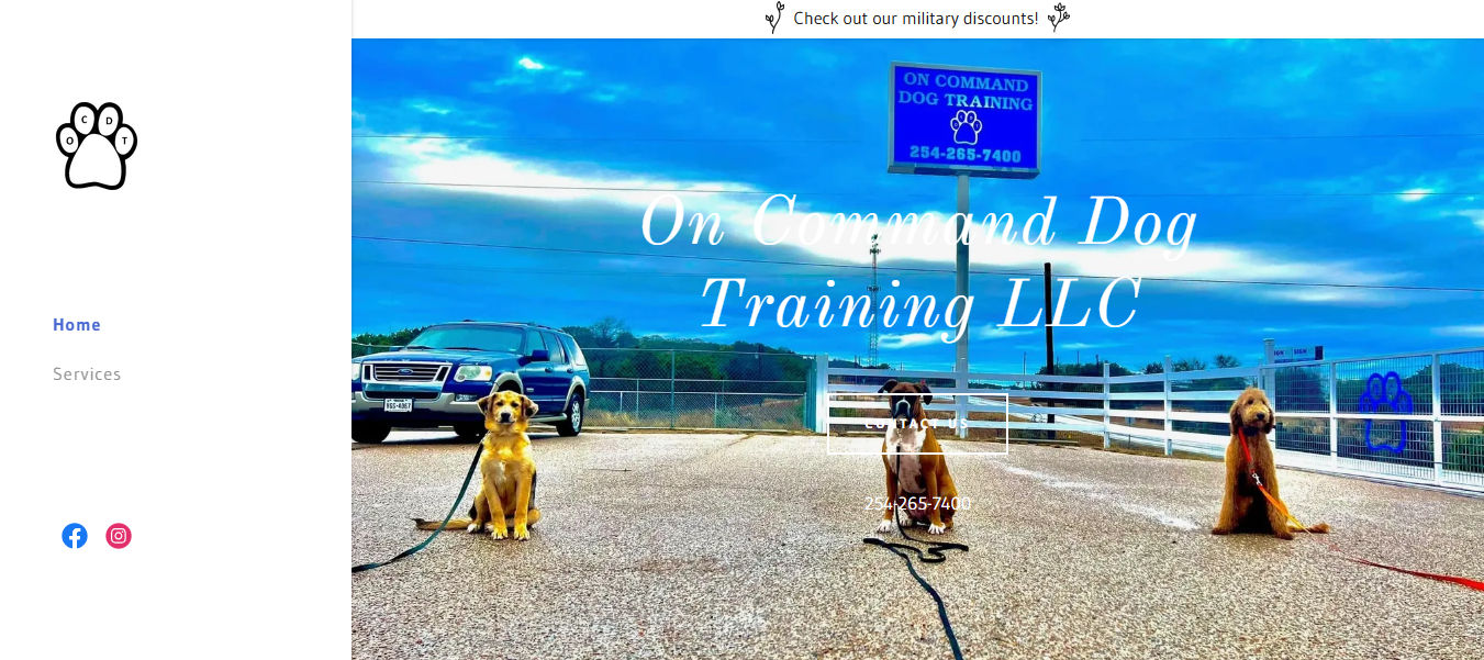 On Command Dog Training