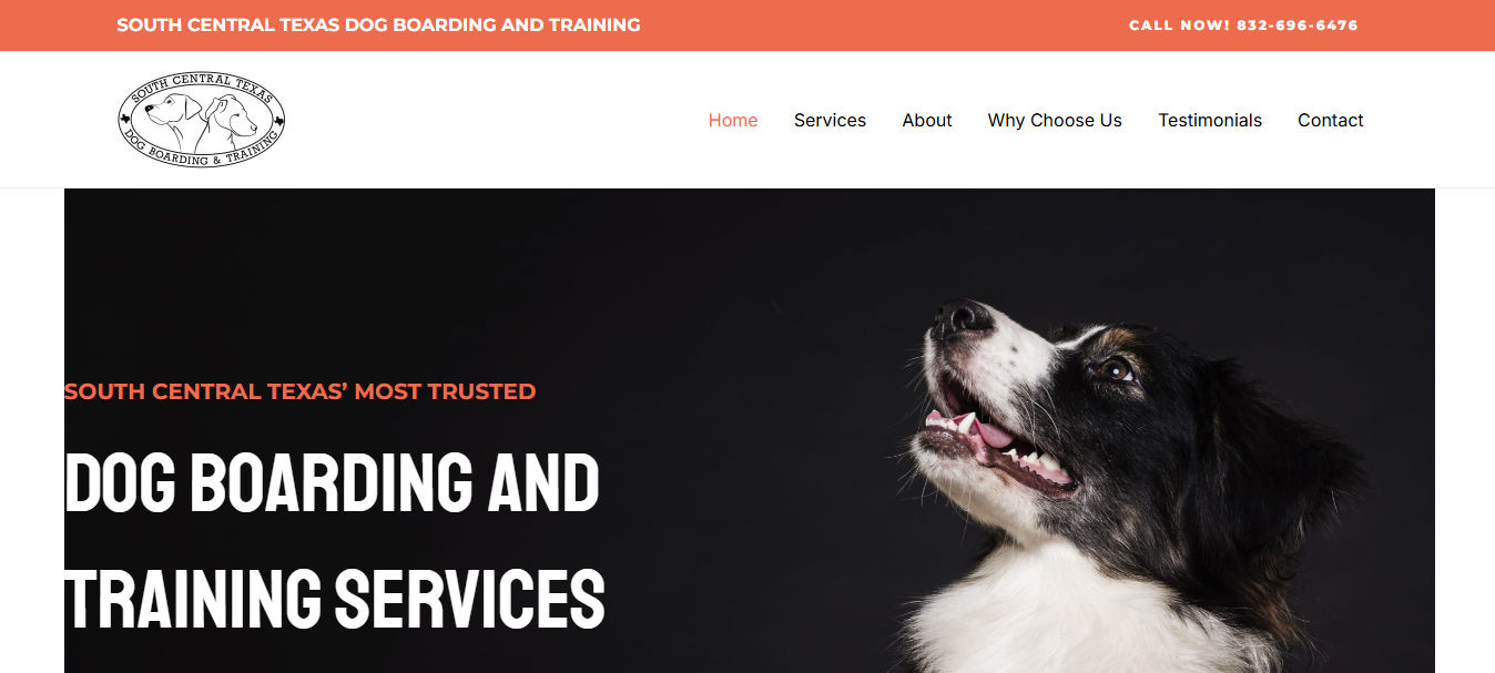 South Central Texas Dog Boarding & Training