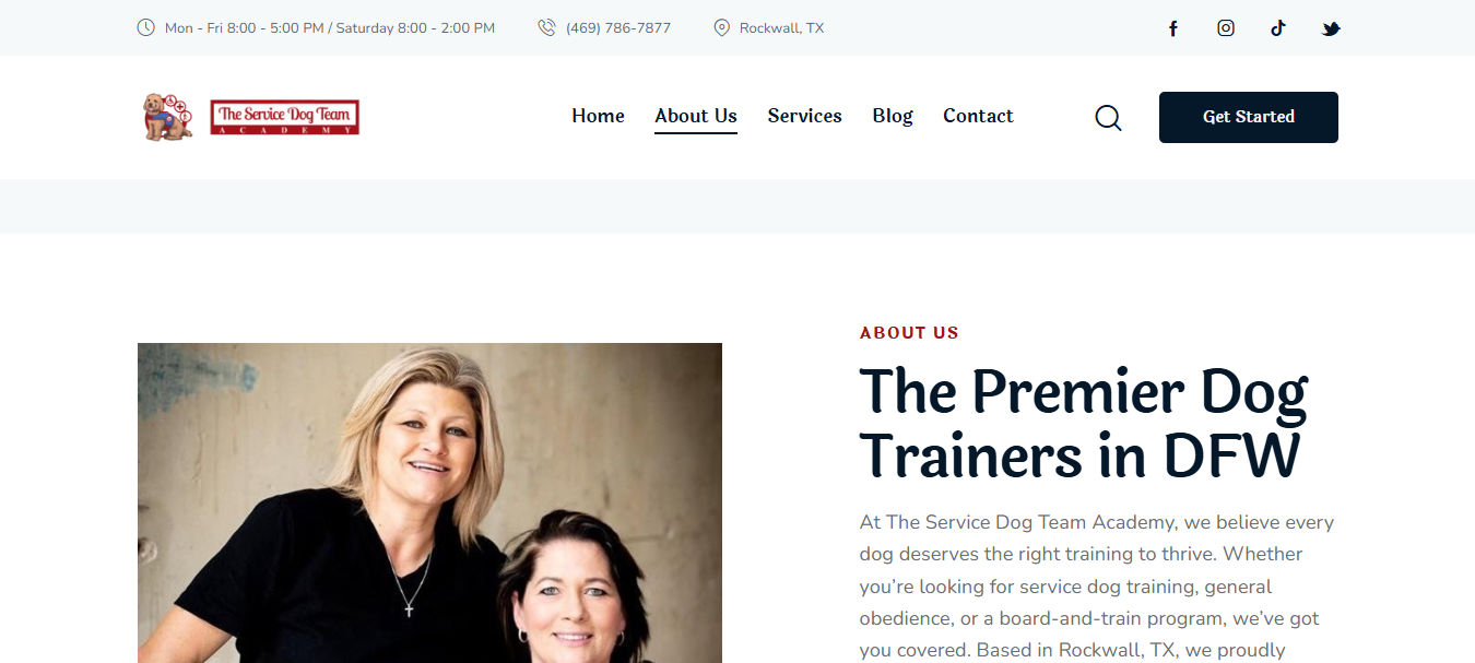 The Service Dog Team Academy by Canine Solutions Dallas