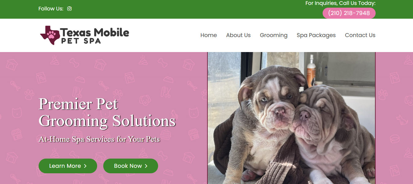 Texas Mobile Pet Spa