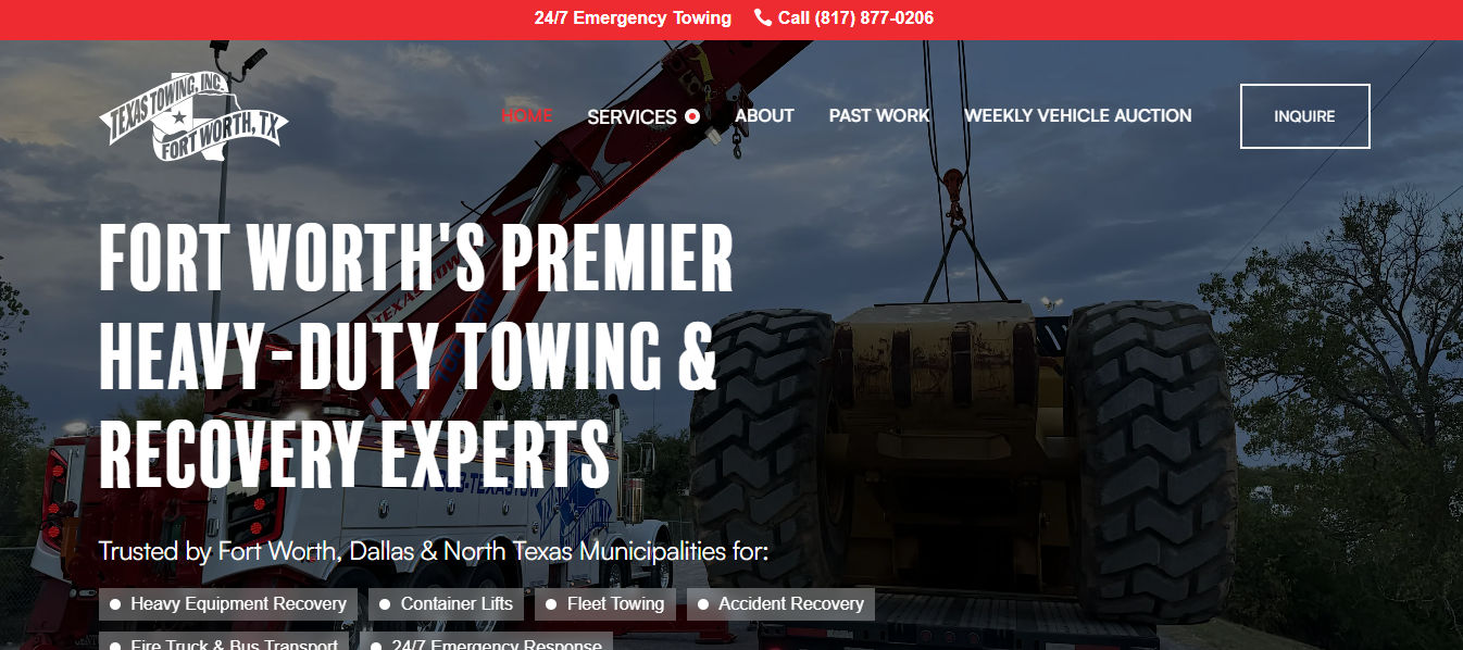 TEXAS TOWING INC.