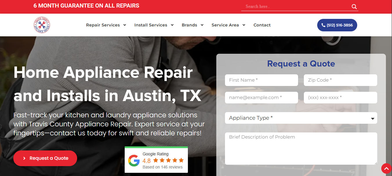 Travis County Appliance Repair