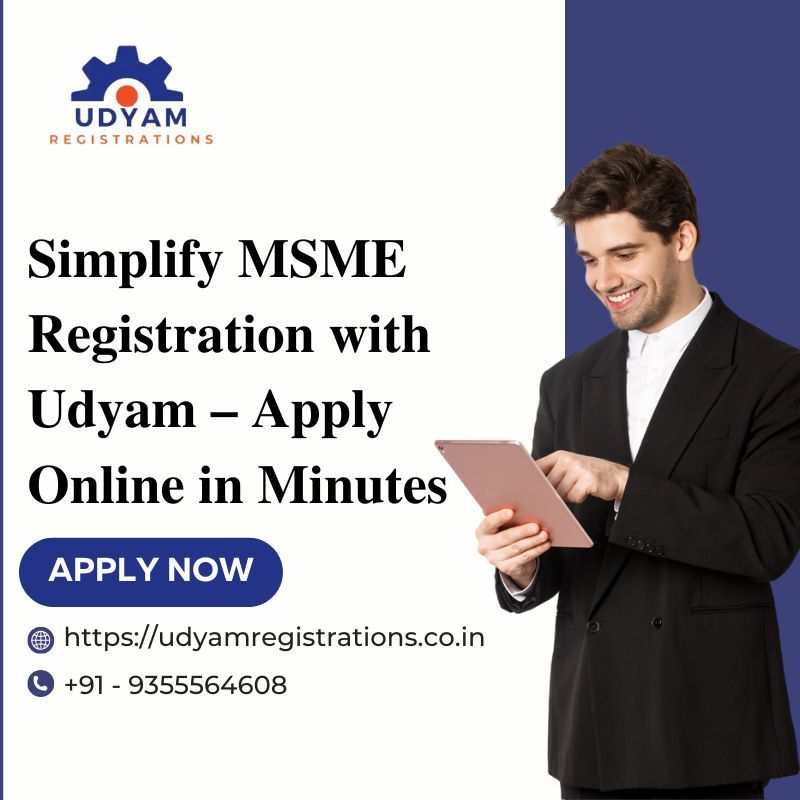 Simplify MSME Registration with Udyam – Apply Online in Minutes