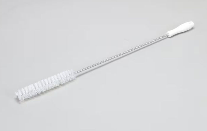 White Nylon Poker Drain Brush - Part Id: 12112 - WHITE NYLON POKER DRAIN BRUSH