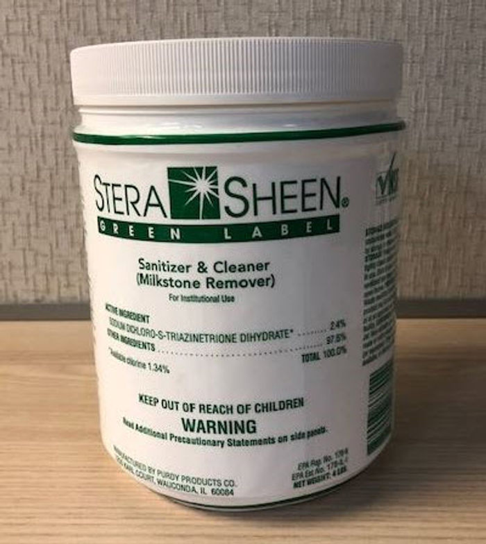Stera Sheen Green Label Sanitizer - Part Id: T010425 - STERA SHEEN GREEN LABEL SANITZER